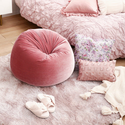 Kaste Memory Foam Round Rug Φ1500 Pink