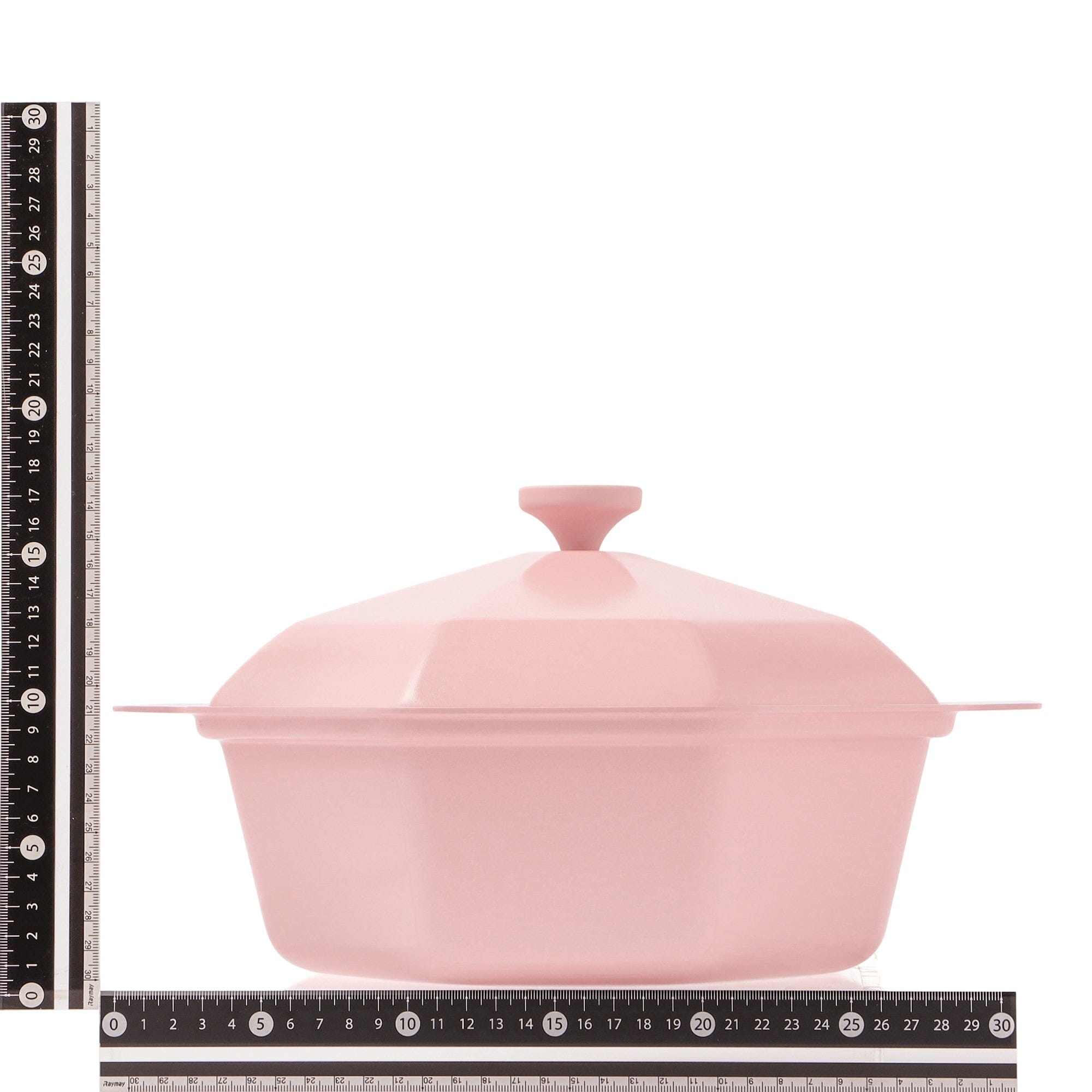 Diamond Lightweight Cooking Pot 25 cm Pink