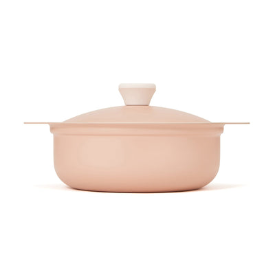 Bicolor Lightweight Cooking Pot 24cm Pink