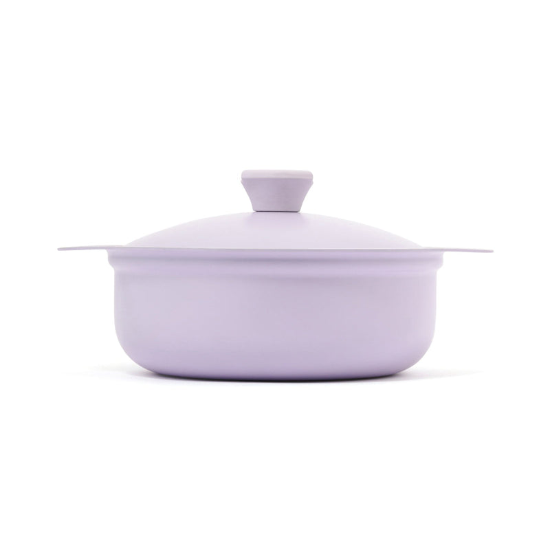 Bicolor Lightweight Cooking Pot 24cm Purple