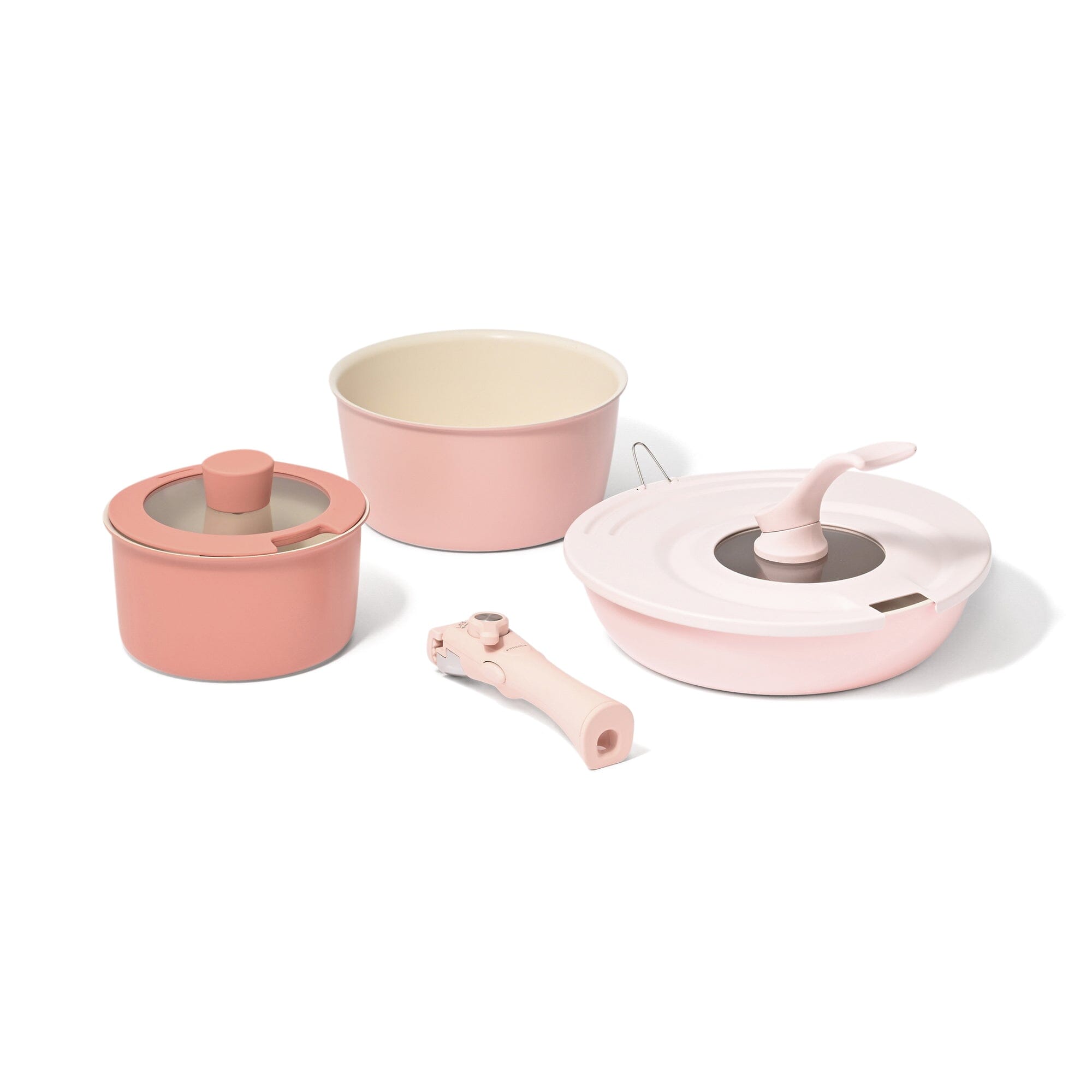 Go Table Pot & Pan Variety 6-Piece Set Pink