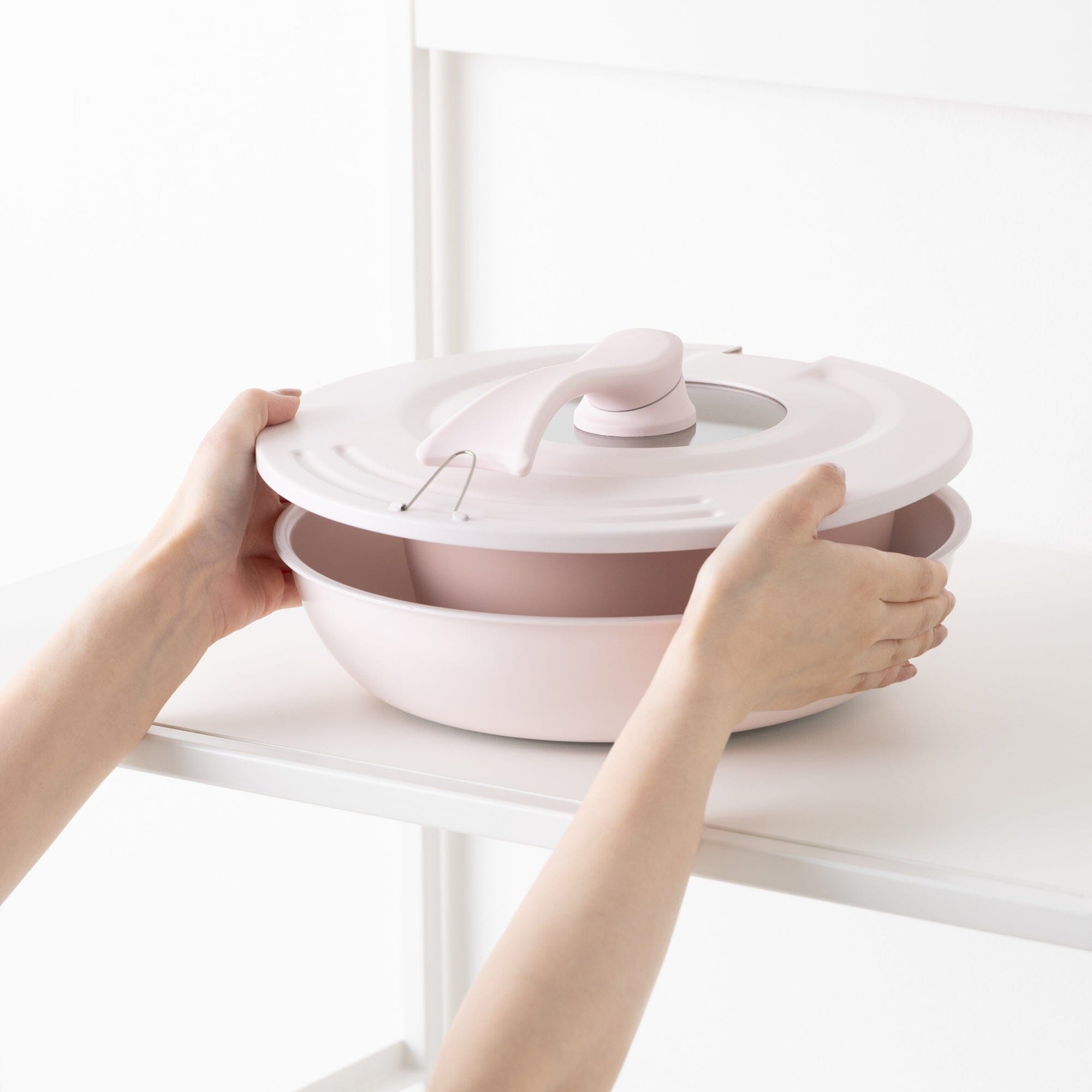 Go Table Pot & Pan Variety 6-Piece Set Pink