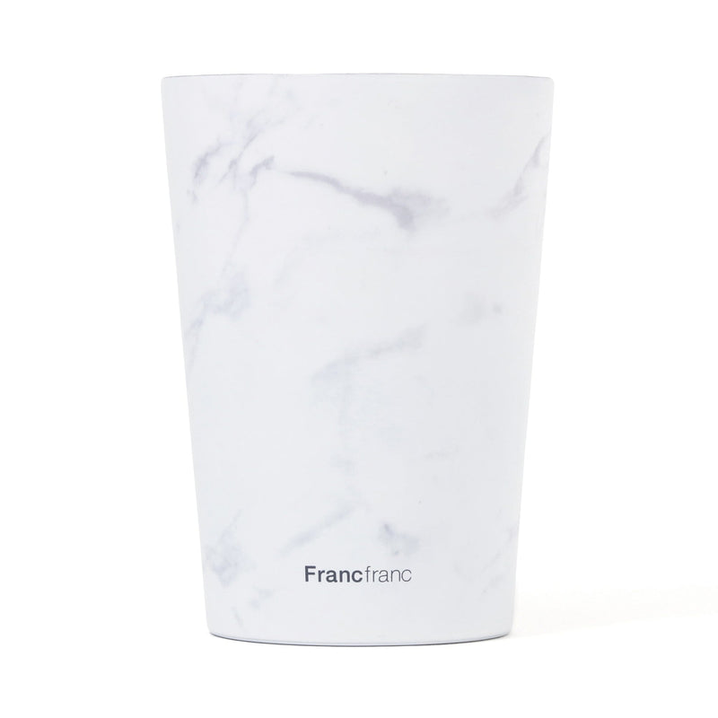 Roost Thermo Tumbler M Marble White