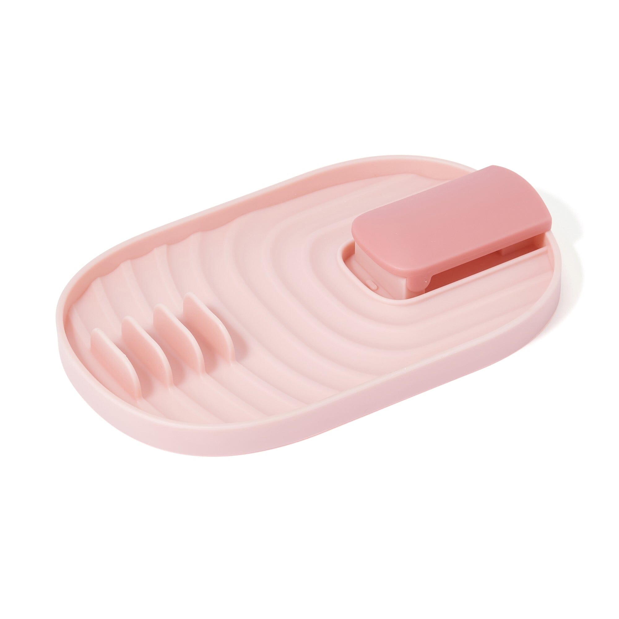 Pot Lid And Ladle Rest Pink