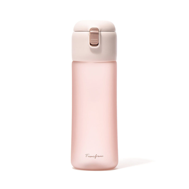 One-Touch Clear Bottle Pink