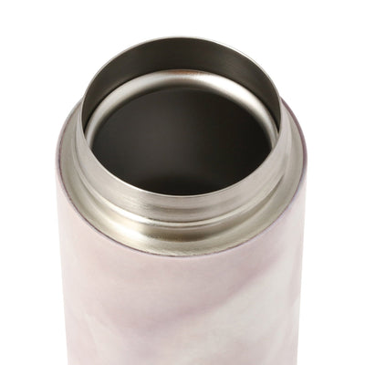 One-Touch Stainless Steel Bottle 350Ml Marble Brown