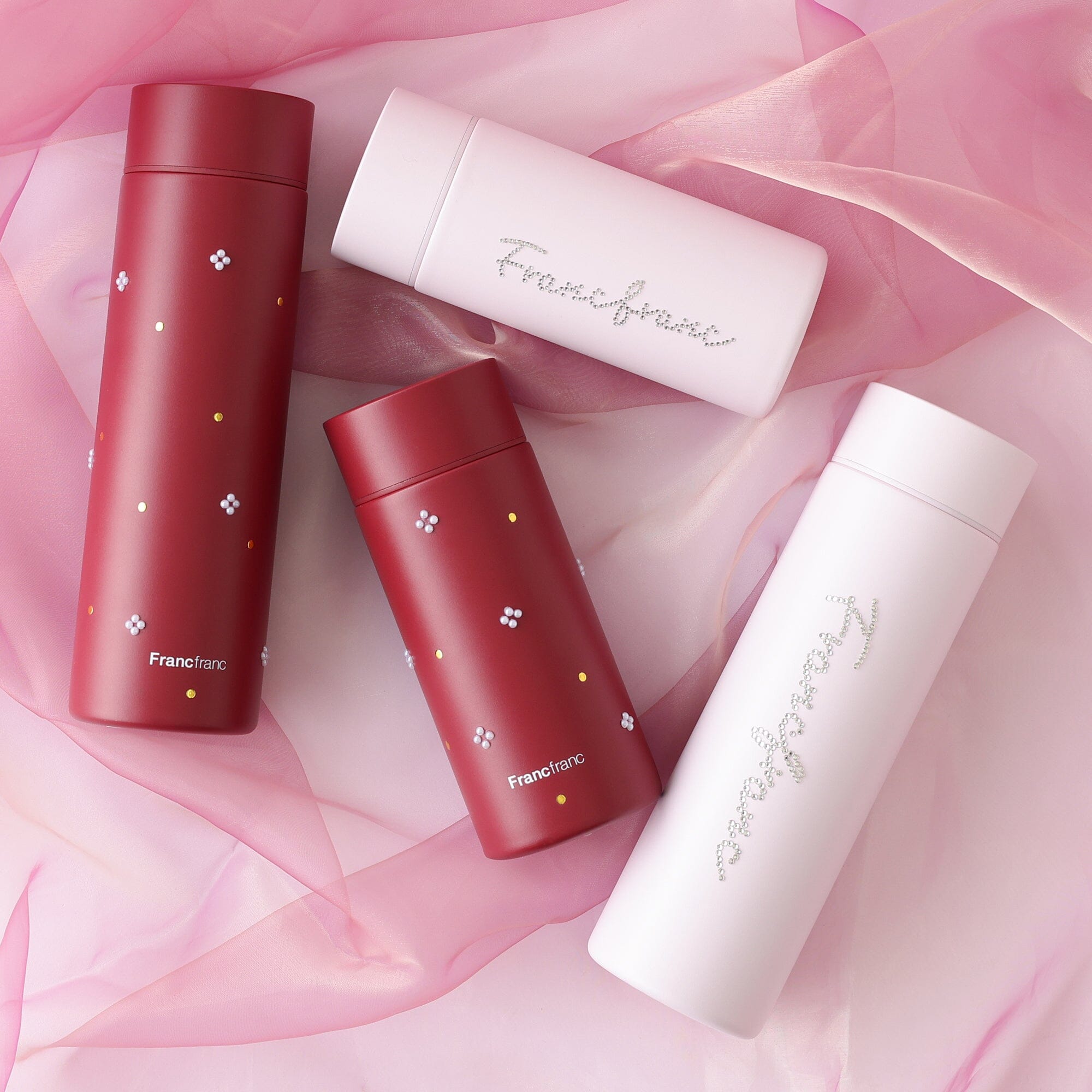 Pearl Stainless Steel Bottle 500Ml Pink