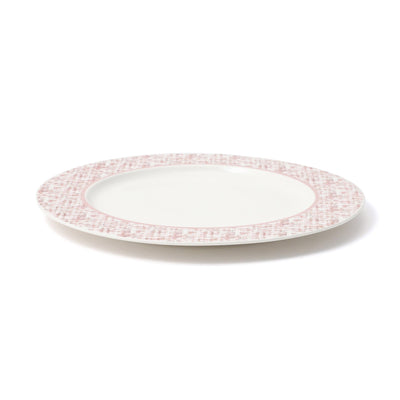 Tweed Plate Medium Pink