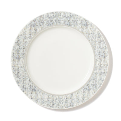 Tweed Plate Medium Gray