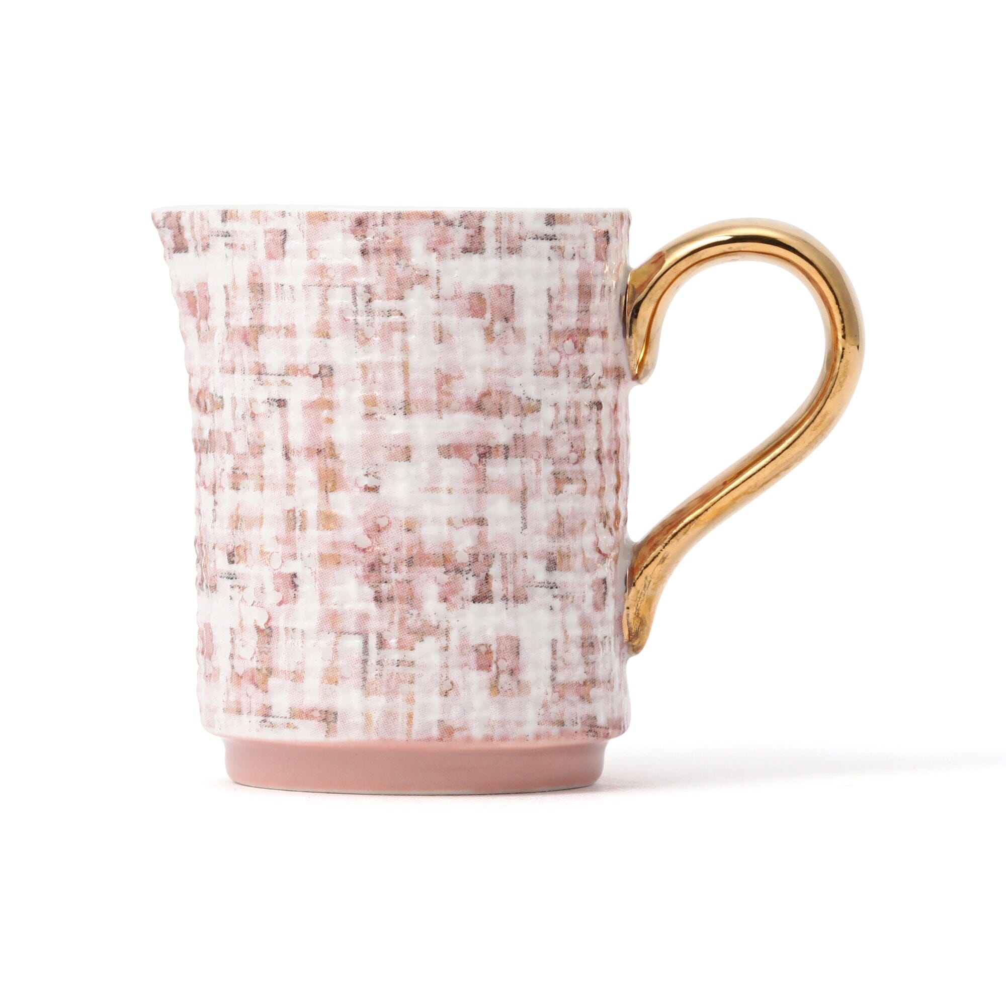 Tweed Milk Pitcher Pink