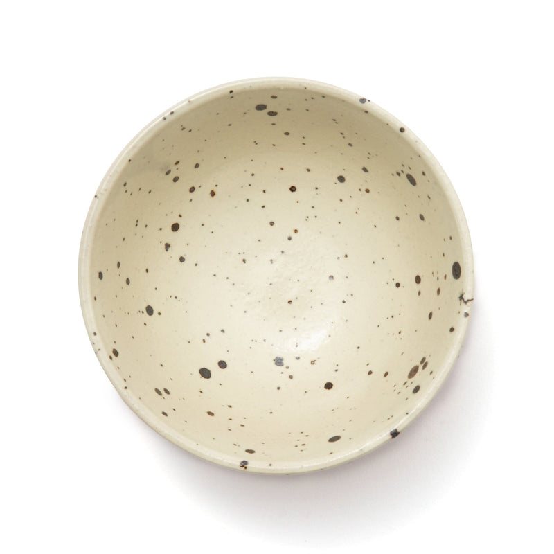 Mino Rice Bowl Iron Ivory