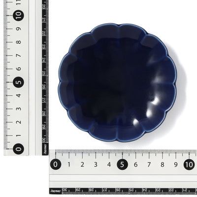 Mino Mini Plate Flower Navy