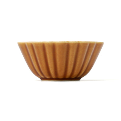 Mino Mini Bowl Kikubishi Brown