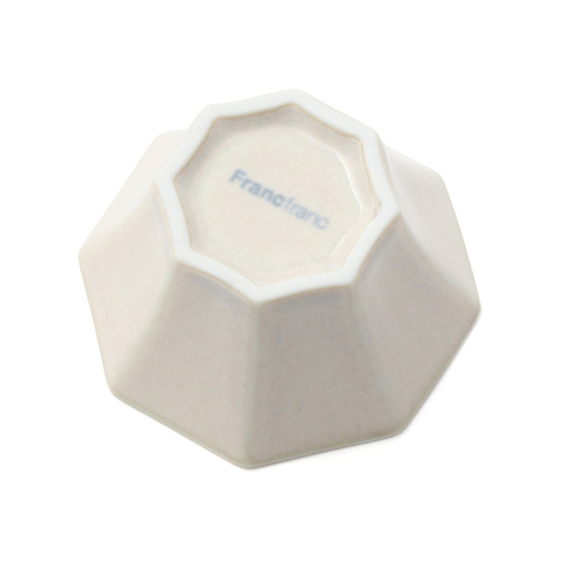 Mino Mini Bowl Octagon Ivory