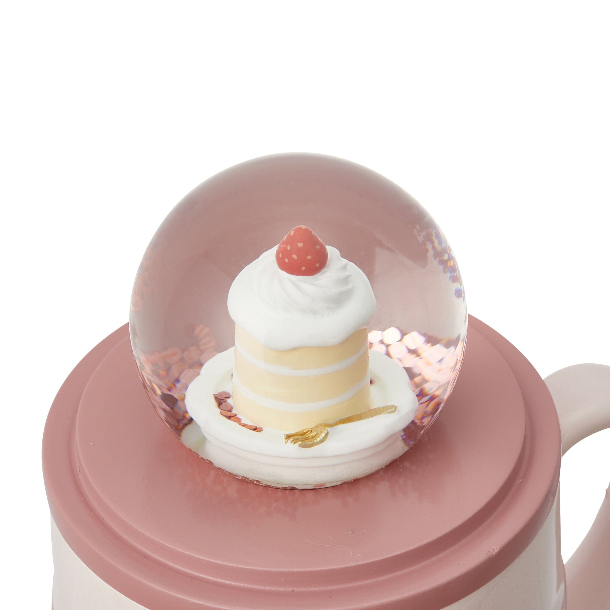 Ribbon Mug & Snow Globe Pink