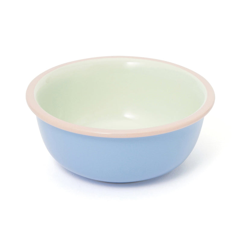 Color Rim Bowl Small Green x Blue