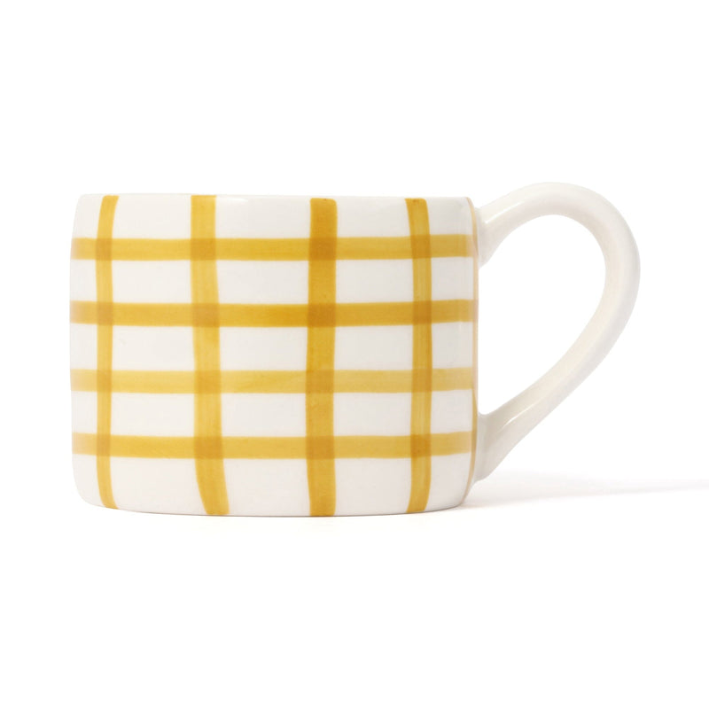 Hand Paint Mug Yellow