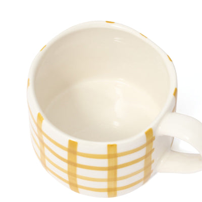 Hand Paint Mug Yellow