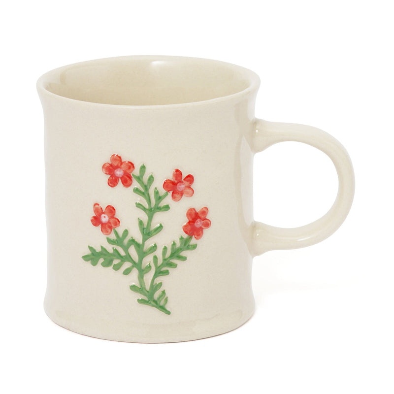 One Point Mug Red