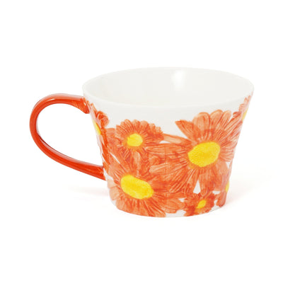 Flower Mug Orange