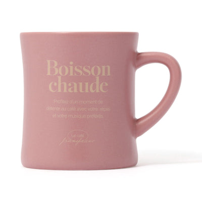 Le Cafe Mug Pink