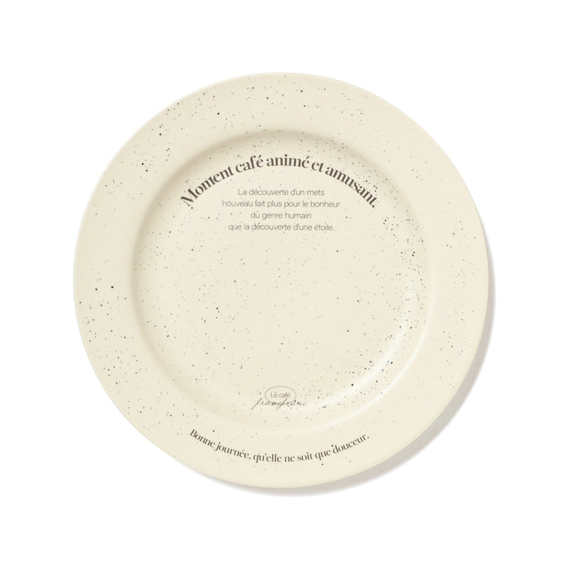 Le Cafe Plate SS Ivory