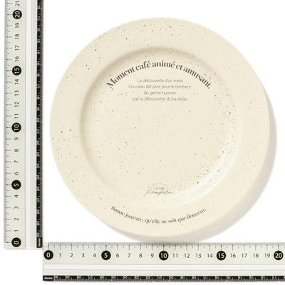 Le Cafe Plate SS Ivory