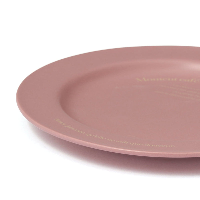 Le Cafe Plate SS Pink