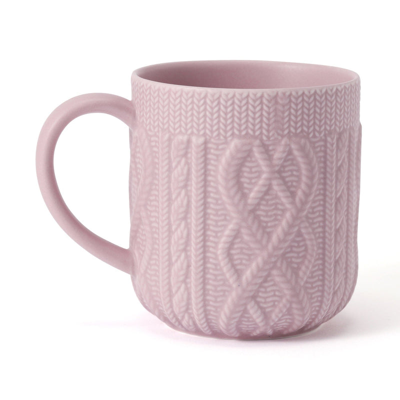 Knit Mug Pink