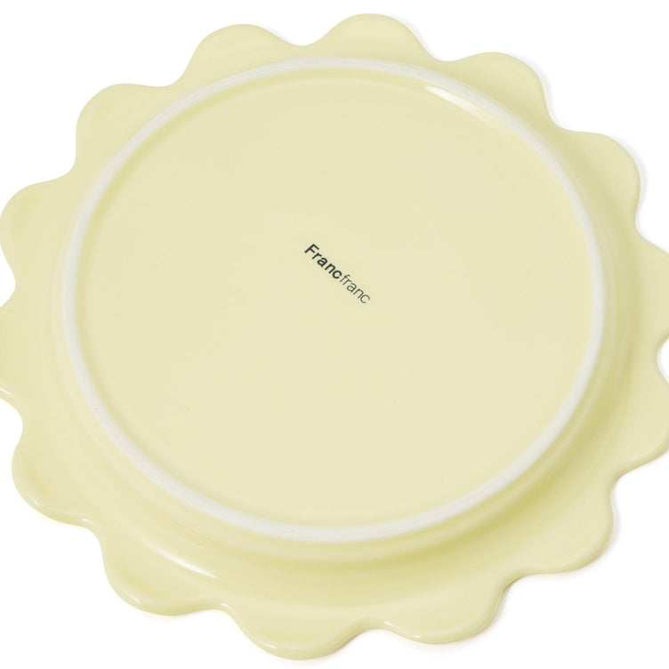 Uneune Plate Medium Yellow