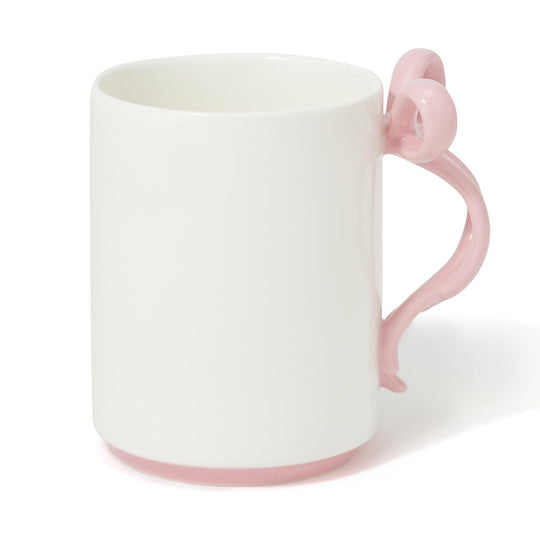 Ribbon 絲帶馬克杯 (粉紅色)