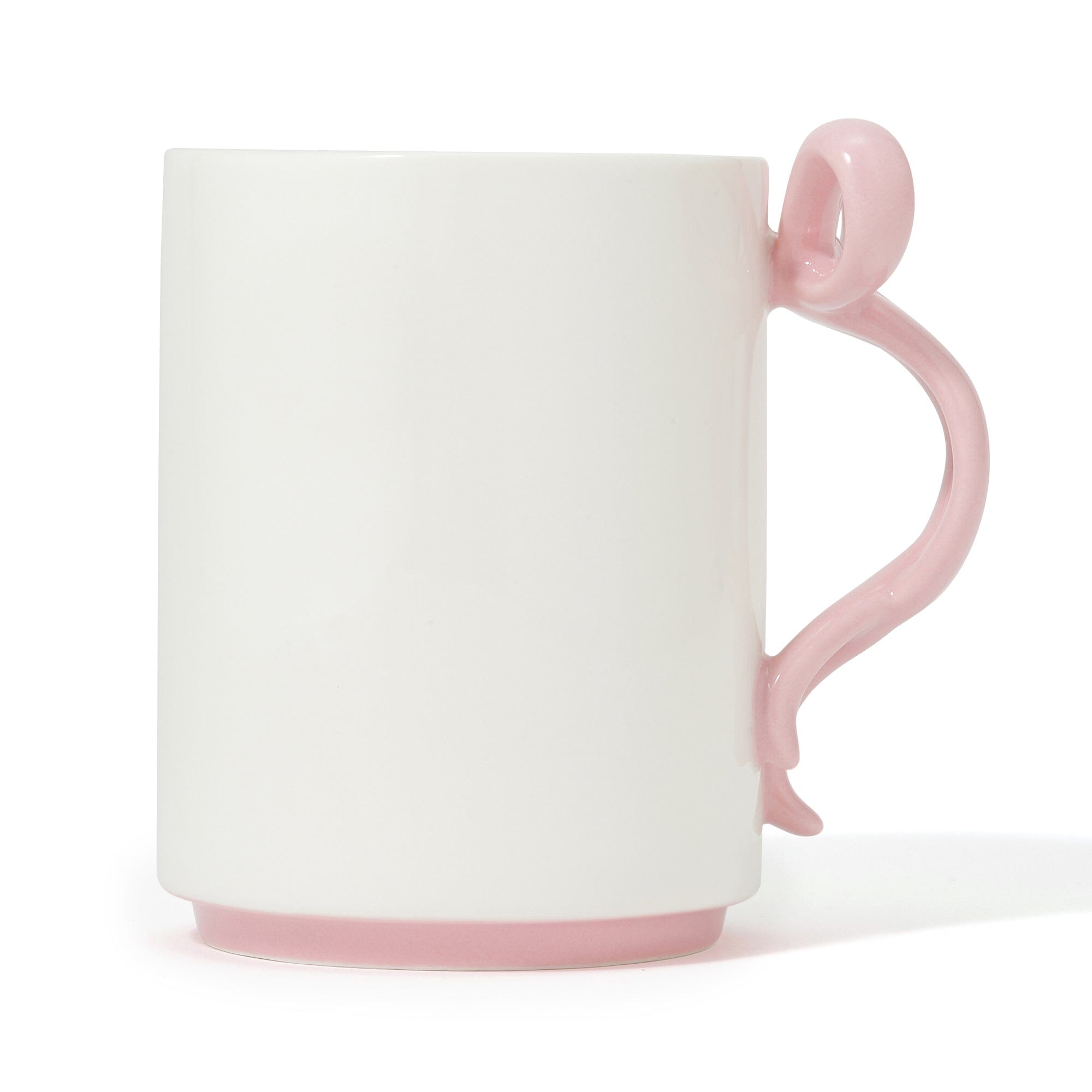 Ribbon 絲帶馬克杯 (粉紅色)