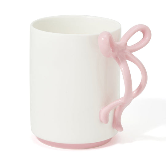 Ribbon 絲帶馬克杯 (粉紅色)