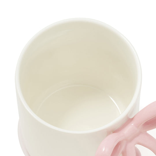 Ribbon 絲帶馬克杯 (粉紅色)