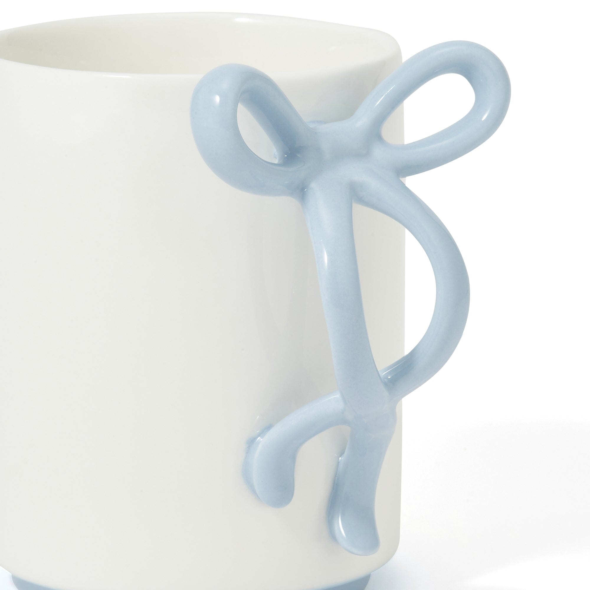 Ribbon 絲帶馬克杯 (藍色)