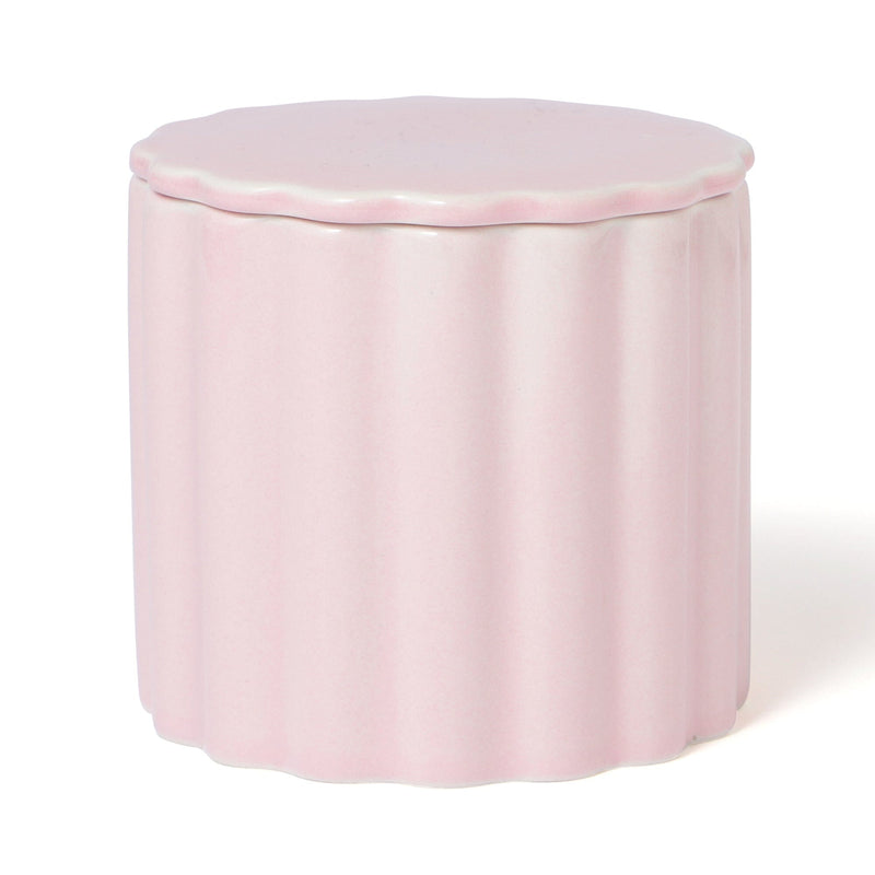 Scalloped Steaming Cup Pink