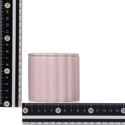 Scalloped Steaming Cup Pink