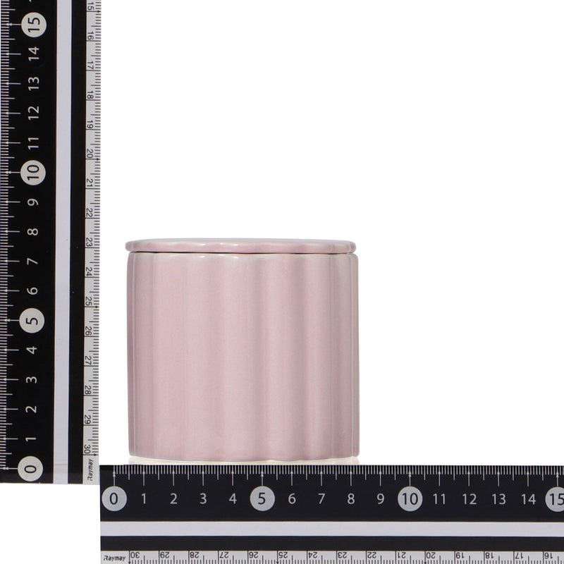 Scalloped Steaming Cup Pink