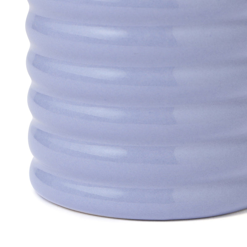 Scalloped Steaming Cup Blue