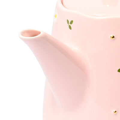 Fleuron Teapot Pink
