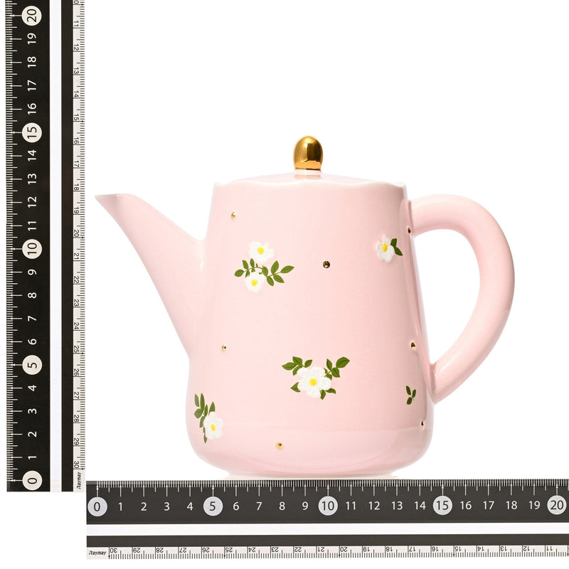 Fleuron Teapot Pink
