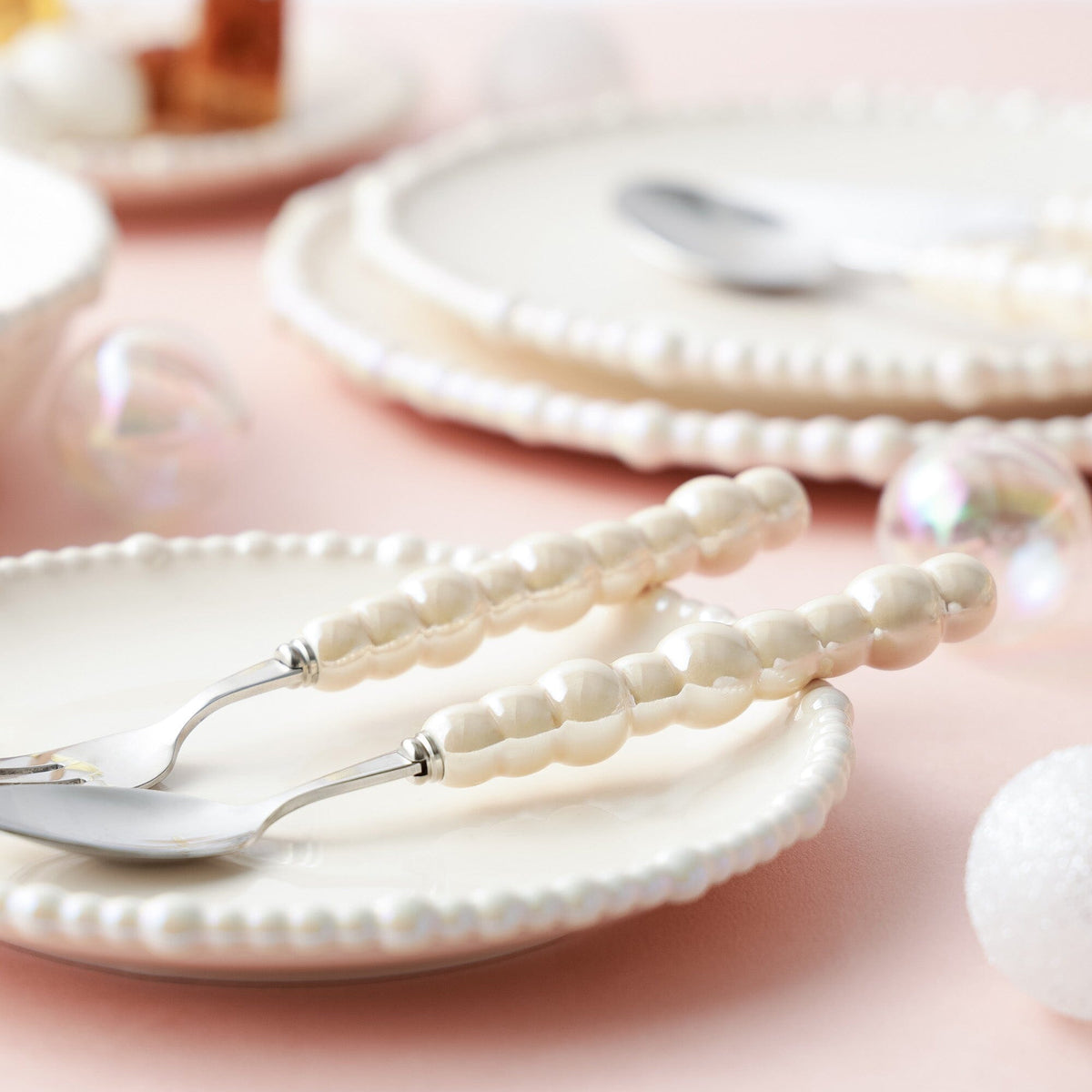 Pearl Plate Medium Beige