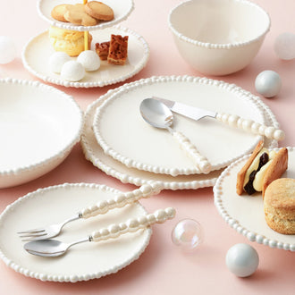 Pearl Plate Medium Beige