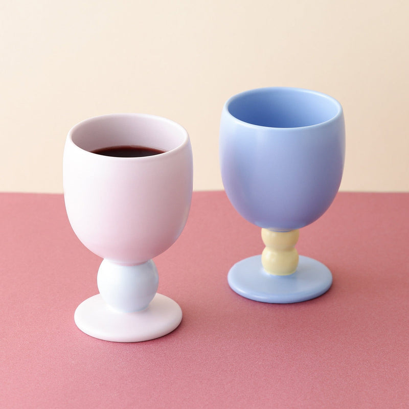 Ceramic Goblet Pink