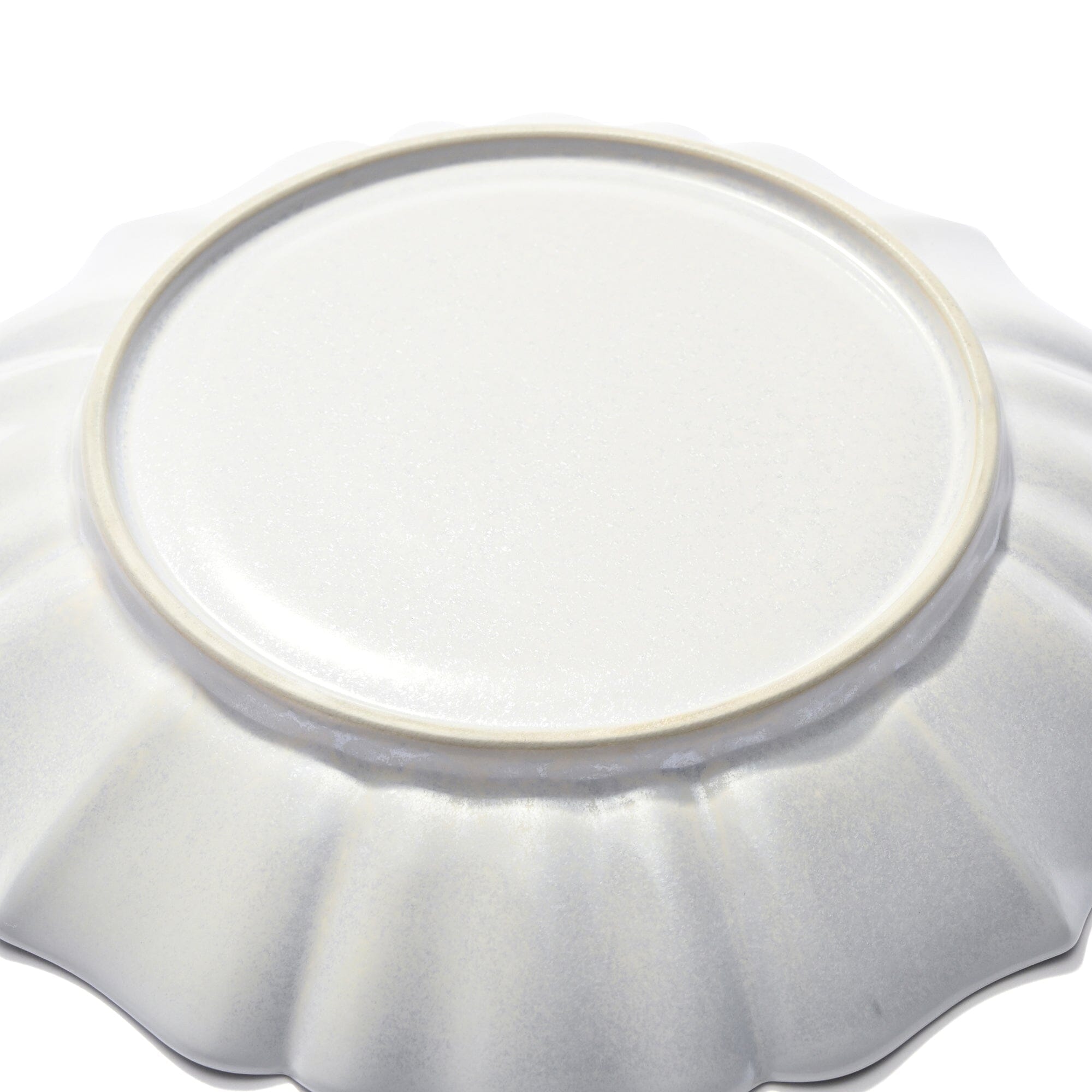 Mino Crystalline Glaze Deep Plate Light Blue