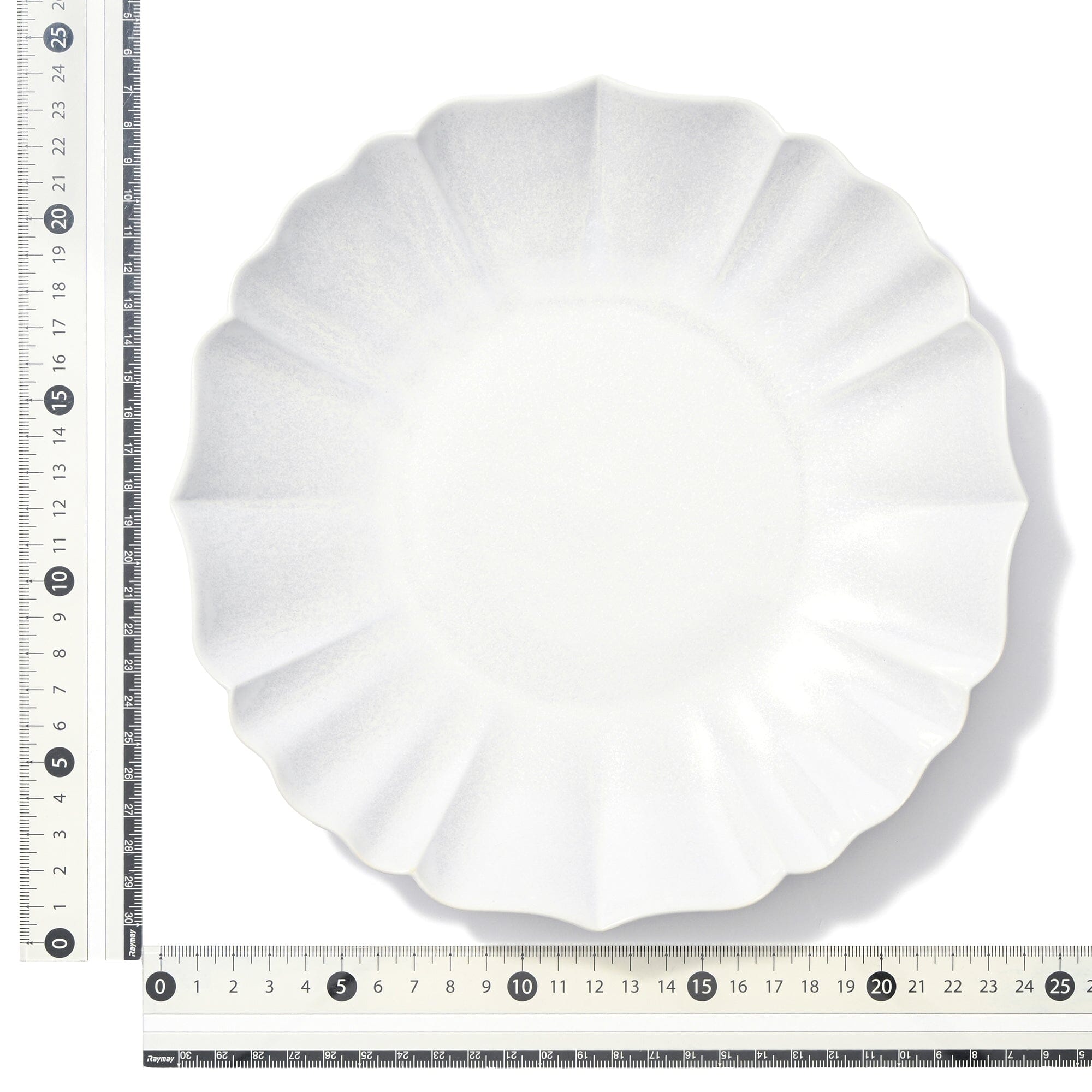 Mino Crystalline Glaze Deep Plate Light Blue