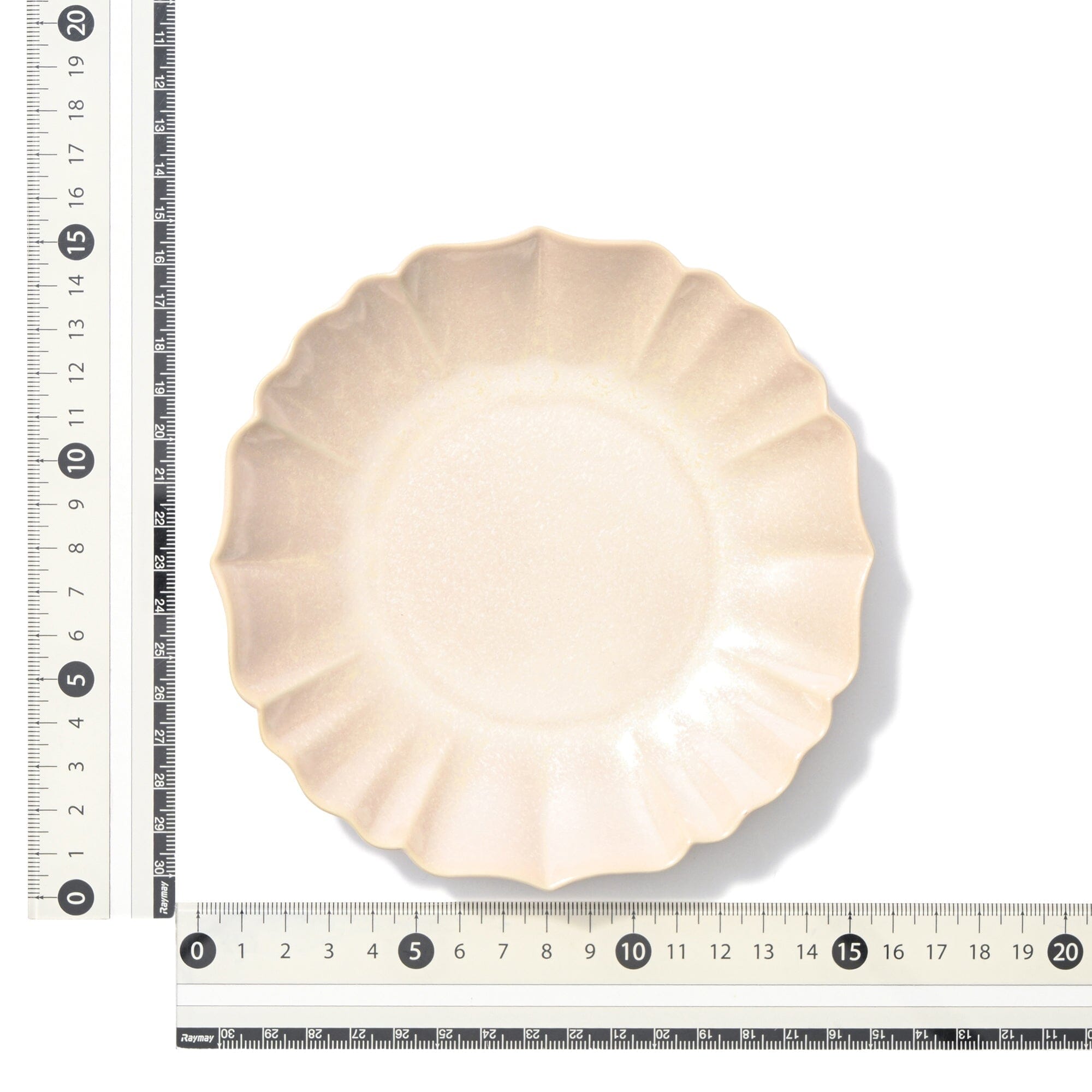 Mino Crystalline Glaze Plate Small Light Pink