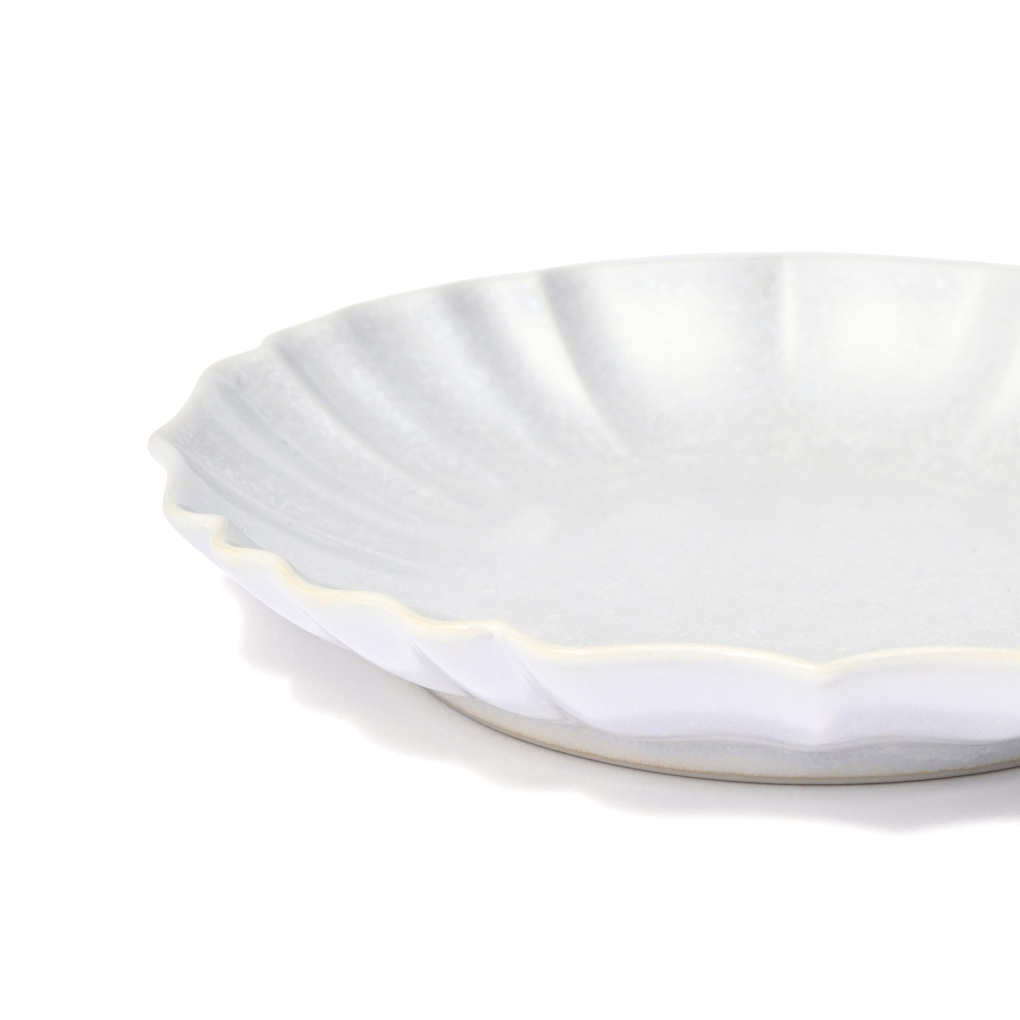 Mino Crystalline Glaze Plate Small Light Blue