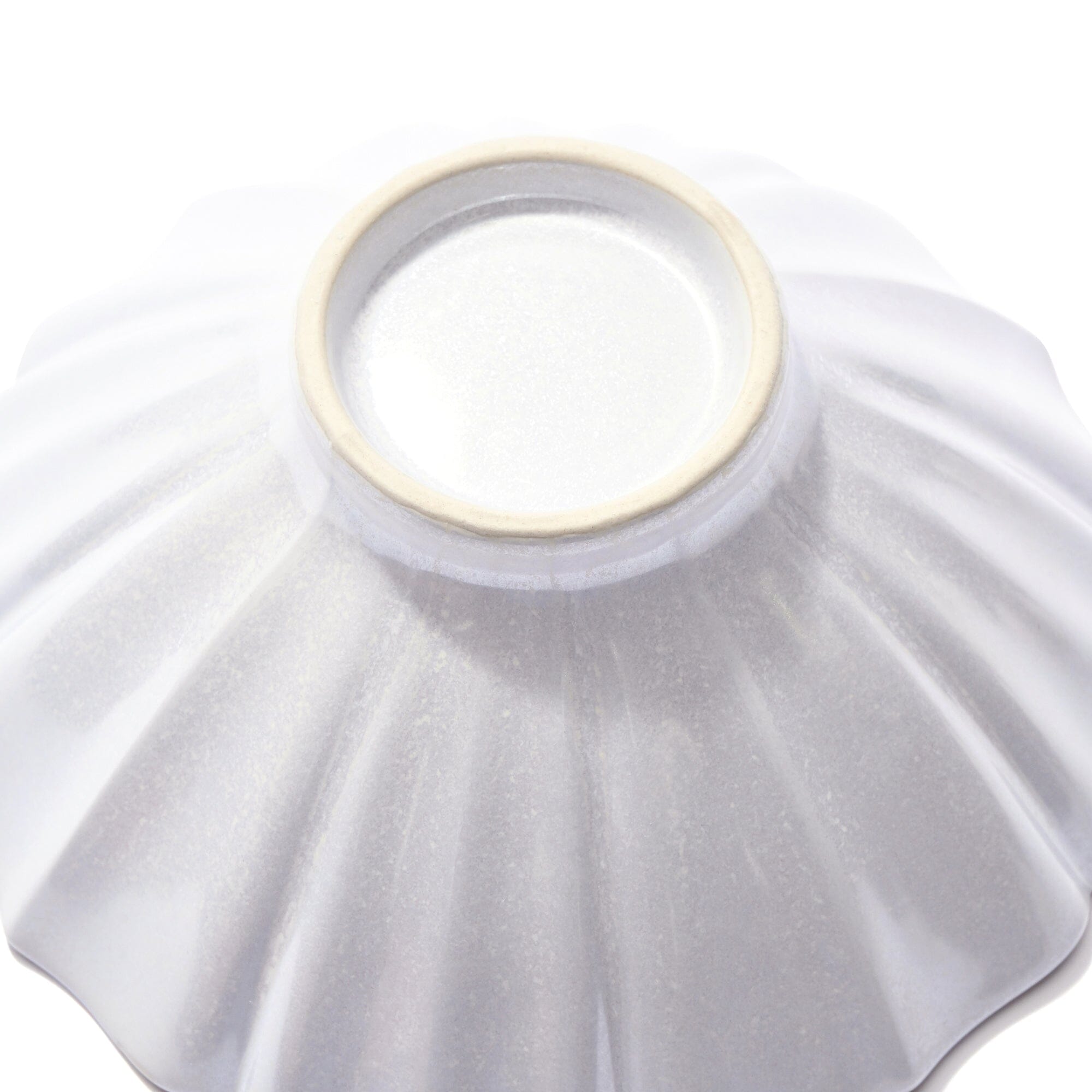 Mino Crystalline Glaze Rice Bowl Light Blue