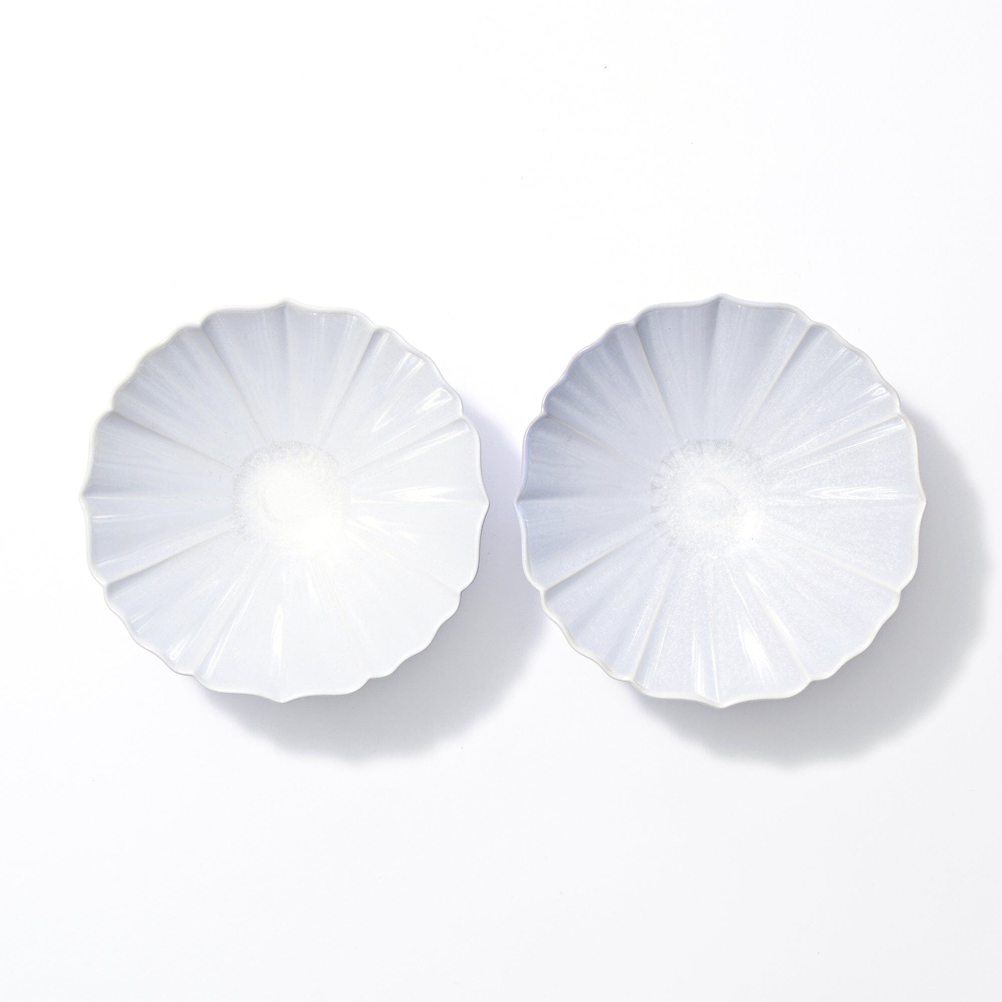 Mino Crystalline Glaze Rice Bowl Light Blue